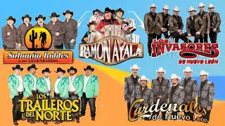 Ramon Ayala Cardenales de Nuevo León Los Invasores De Nuevo León Los Traileros Del Norte Salomon [upl. by Kellda966]