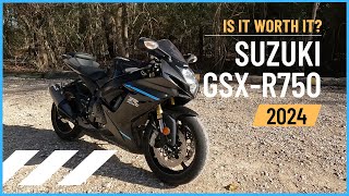 First Ride and Impressions of the 2024 GSXR750 [upl. by Klecka]