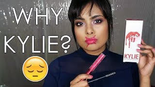 KYLIE LIPKIT HONEST Review FAIL Mini Storytime  Birthday DISASTER [upl. by Occor]