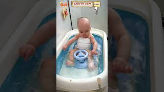 Tired of Slipping in the Tub Try Our Antislip Baby Bath Seat [upl. by Dyanne]