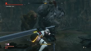 Sekiro A2 Kimono Mod Headless Ape Cover playwith Nier OST  No Damage [upl. by Carey452]