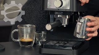 DeLonghi Stilosa EC260 Espresso Machine  Crew Review [upl. by Benjie]