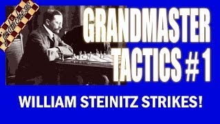 Grandmaster Chess Tactics 1 Can you spot the line [upl. by Lawton]