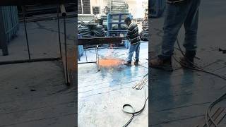 See what happens when cutting iron with the help of a gas furnace aluminumrepair editorberkelas y [upl. by Amej211]