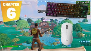 SteelSeries Apex Pro Mini😴Fortnite Solo Gameplay🏆Satisfying Keyboard  240 FPS 4K [upl. by Hsizan453]