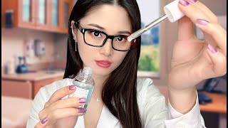 ASMR Dermatologist Wrinkle Treatment [upl. by Ahsinrev]