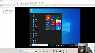 Simulation on Real Project Setting Up a Windows Server 2019 as Server Machine [upl. by Macmullin554]