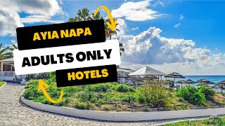 🏝️ TOP 6 ADULTS ONLY Ayia Napa Hotels Cyprus 2022 [upl. by Madaras127]