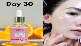 PROLIXR VITAMIN C SERUM  Full Review and Demo  Serum for glowing skin [upl. by Larue]