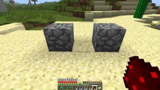 minecraft  como hacer una metralleta con dispensador [upl. by Siradal]