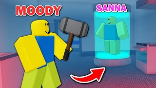 Playing Flee The Facility As NOOBS Roblox [upl. by Sined869]