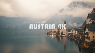 Austria drone 4K Cinematic│Gmunden│Hallstatt│Roadtrip│2022 [upl. by Baoj386]