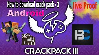 HOW TO DOWNLOAD CRACK PACK 3 MINECRAFT POCKET EDITION BAST BOY GAMING [upl. by Anikes499]