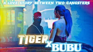 TIGER💛 X BUBU💙A LOVE STORY BETWEEN TWO GANGSTERS💛💙❤️ ❤️❤️💛💛💛GTA RP💛💛💛💛 [upl. by Odnaloy306]