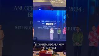 Anugerah Khas ASN 2024 Biduan Negara DS Siti Nurhaliza [upl. by Eceined664]