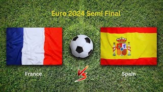 france vs spain euro cup 2024 [upl. by Nareik730]