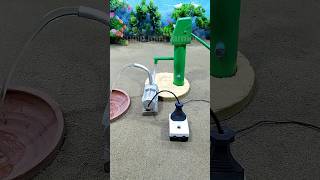 motor water pump project video  mini hand pump ideas shorts  154 [upl. by Martita]