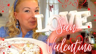 Dolce per San Valentino torta in padella  Facile e veloce 😍💘💗 [upl. by Hammel]