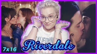 VERONICA amp JUGHEAD ARE A THING AGAIN  Riverdale Season 7 Episode 16 quotStagquot REACTION [upl. by Assiran]