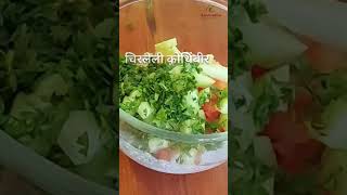 उन्हाळा स्पेशल कोशिंबीर  Koshimbir shorts koshimbir koshimbirrecipe viralshorts ytshorts [upl. by Arhez]