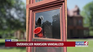 Overholser Mansion cleaning up after being vandalized [upl. by Lauber]