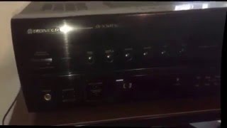 Pioneer SX 304 RDS Receiver [upl. by Anoiuq]