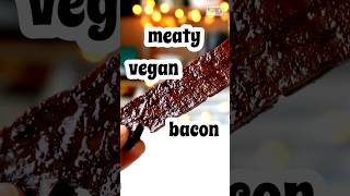 Not quothealthyquot tasting vegan bacon iykyk  dupe for crispy sizzled 🥓 pumpkinseason tofurecipes [upl. by Hakym94]