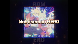 【DAYCORE】Nobosemon HERO at 90 speed【ENGROM Lyrics】 [upl. by Liahus]