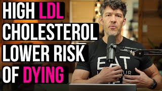 High LDL Cholesterol  Lower Risk of Death NEW 22 Year Study [upl. by Ajit]