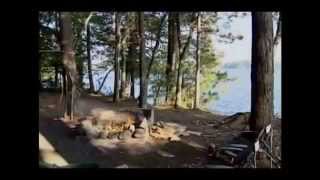 Camping at Saranac Lake Islands [upl. by Hamrnand711]