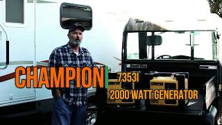 Champion 2000 Watt Inverter Generator Review [upl. by O'Grady916]