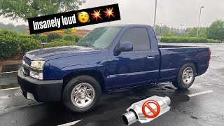 CAT DELETE ON MY SILVERADO sounds like a nascar… [upl. by Aidin]