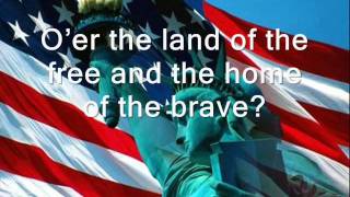 USA National Anthem with lyrics by Jaimina Johnston [upl. by Onimixam251]