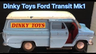 Dinky Toys 407 Ford Transit Mk1 Van Customisation Restoration [upl. by Tehr]