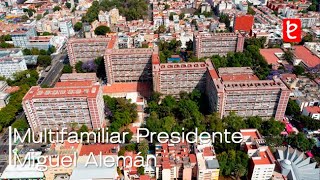 Multifamiliar Presidente Miguel Alemán CDMX Mario Pani Darqui  wwwedemxcom [upl. by Llorrac]