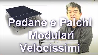 GUIDA Dove acquistare Palco e Pedana Modulare portatile how to buy a modular stage [upl. by Aubigny175]