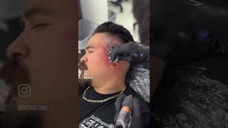 HOW TO TATTOO FREEHAND TATTOO lettering howto how drawing viralvideo tips instagram tattoo [upl. by Ecirahs]