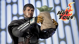 My FIRST Hot Toys Figure 🤯🤯  Mandalorian amp Grogu COLLECTORS EDITION Unboxing [upl. by Bazil]