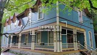 270 Spring St Eureka Springs AR 72632  New Horizon Realty  Caroline Eggert [upl. by Sorodoeht]