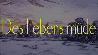 RWF TV  Reihe Gedichte  Todessehnsucht  Des Lebens müde [upl. by Mauve292]