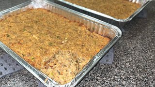 How To Make Chicken And Cornbread Dressing Recipe [upl. by Larred]