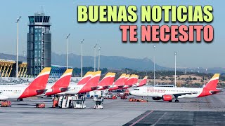 El Aeropuerto de Madrid Cierra una pista y nos beneficiamos [upl. by Thorvald]