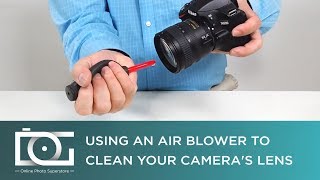 Tutorial  Use an Air Blower to Clean Your Camera Lenses and Other Items  By Altura Photo® [upl. by Miquela168]