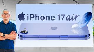 BIGGEST iPhone 17 Air LEAKS Revealed  SUPER SLIM [upl. by Drhcir]