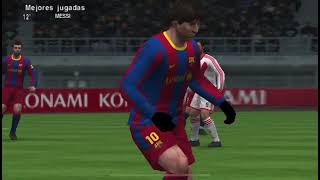 PES 2011  FC Barcelona vs AC Milan and River Plate  Matches Highlights PPSSPP Emulator  4K [upl. by Talbert]