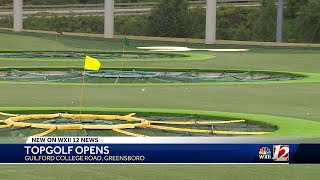 New Topgolf opens in Greensboro [upl. by Pik278]