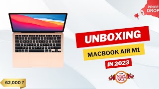 MacBook Air M1 Unboxing  Price  AmazonSale [upl. by Ylim171]