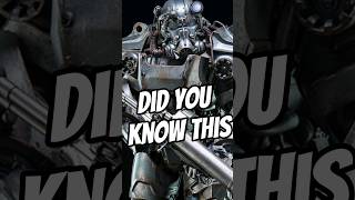 Did You Know This About Fallout 4  T60 power armor LORE  Fallout 4 Survival Guide  shorts [upl. by Jowett]