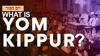 What is Yom Kippur The Jewish High Holiday [upl. by Inalial]