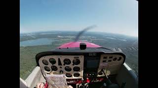 Přelet nad Třeboní  Cessna C172M Skyhawk [upl. by Daniella]